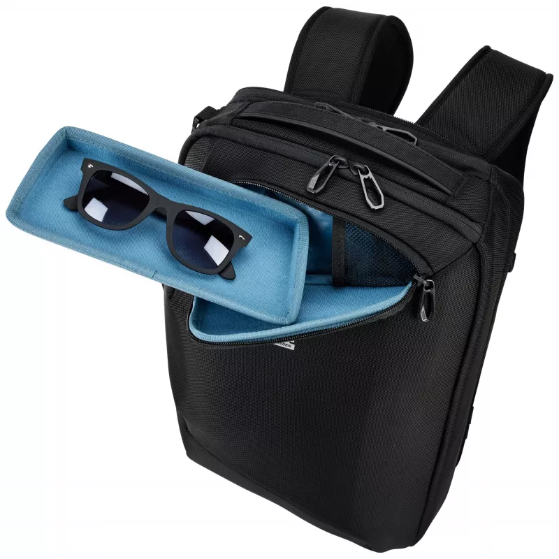 Kuprinė Thule Accent Convertible 17L — juoda, 17 l talpa, keičiami nešiojimo variantai
