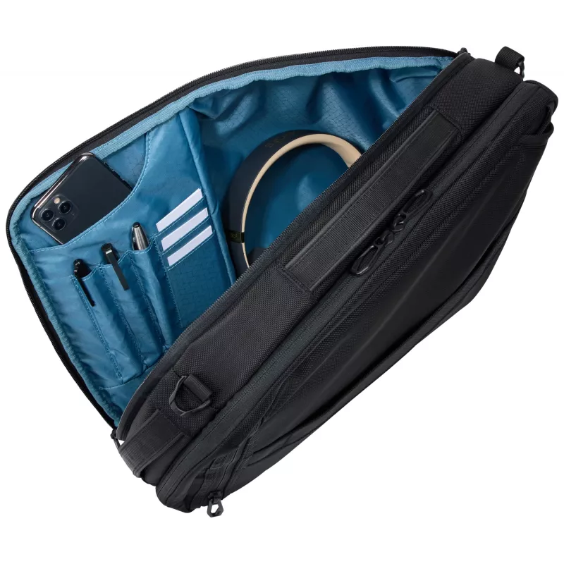 Kuprinė Thule Accent Convertible 17L — juoda, 17 l talpa, keičiami nešiojimo variantai