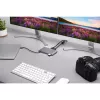 Kensington UH1440P USB-C 5Gbps dviejų vaizdo išvesčių mobilus dokas be tvarkyklių – 85W pralaidus maitinimas – DP/HDMI/VGA
