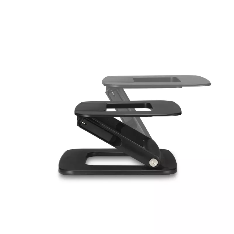 Kensington SmartFit EQ reguliuojamas kelių kampų nešiojamojo kompiuterio stovas, Nešiojamojo kompiuterio stovas, Juoda, Plastikas, 33 cm (13 coliai), 40,6 cm (16 colių), 3 kg