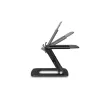 Kensington SmartFit EQ reguliuojamas kelių kampų nešiojamojo kompiuterio stovas, Nešiojamojo kompiuterio stovas, Juoda, Plastikas, 33 cm (13 coliai), 40,6 cm (16 colių), 3 kg