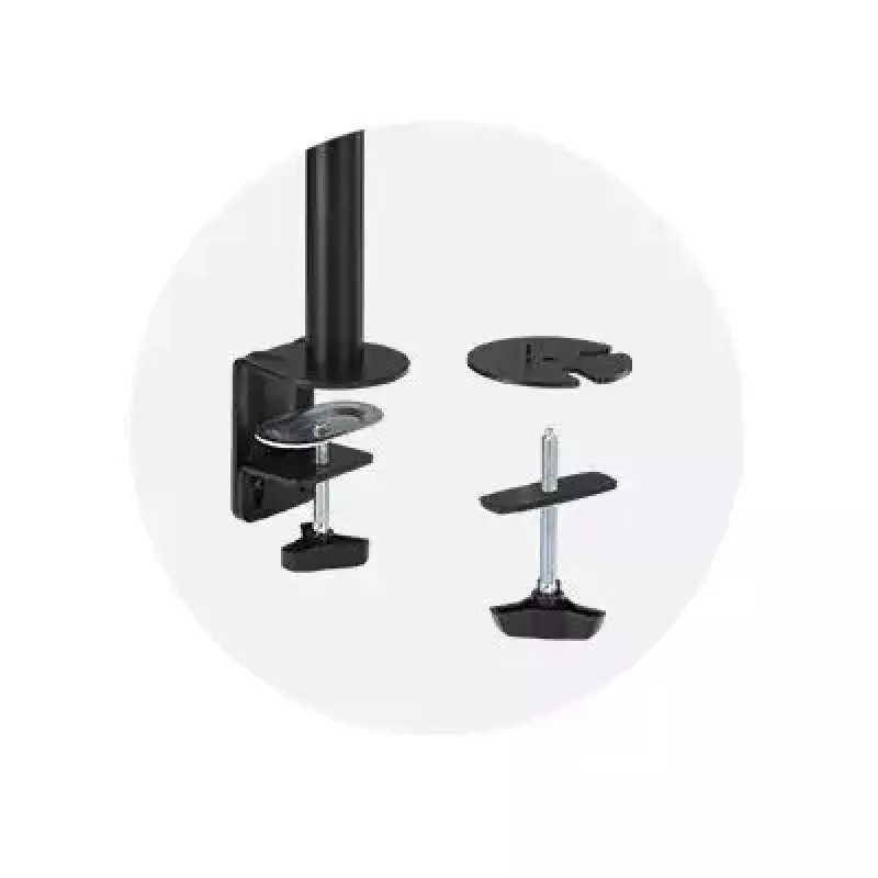 Kensington vertikalus sukraunamas dviejų monitorių laikiklis su spaustuku, 9 kg talpa