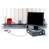 Kensington MicroSaver® Keyed Twin nešiojamojo kompiuterio užraktas, 2,2 m, apvalus raktas, plieninis