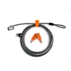 Kensington MicroSaver® Keyed Twin nešiojamojo kompiuterio užraktas, 2,2 m, apvalus raktas, plieninis