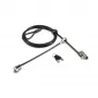 Kensington plonas NanoSaver 2.0 Dual Headed Lock, Kensington, raktas, anglinis plienas, sidabrinė, juoda