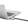Kensington plonas NanoSaver 2.0 Dual Headed Lock, Kensington, raktas, anglinis plienas, sidabrinė, juoda