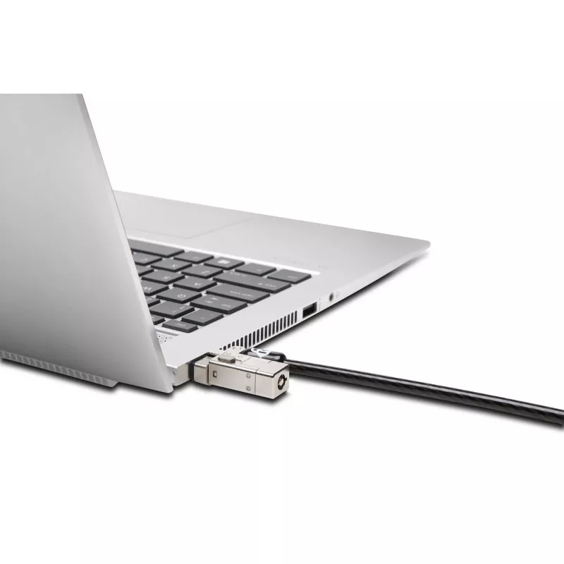 Kensington plonas NanoSaver 2.0 Dual Headed Lock, Kensington, raktas, anglinis plienas, sidabrinė, juoda