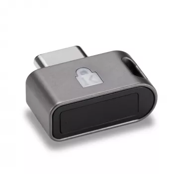 Kensington VeriMark Guard 2.1 USB-C pirštų antspaudų apsaugos raktas – FIDO2, WebAuthn/CTAP2.1, FIDO U2F – kelių platformų