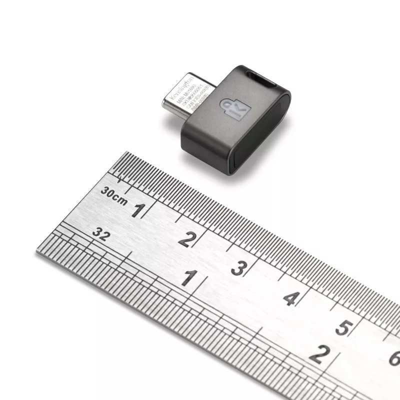 Kensington VeriMark Guard 2.1 USB-C pirštų antspaudų apsaugos raktas – FIDO2, WebAuthn/CTAP2.1, FIDO U2F – kelių platformų