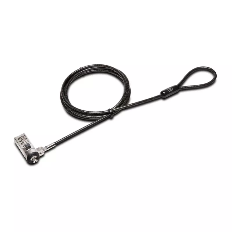 Kensington K67965WW kabelinė spyna Juoda, Nerūdijantis plienas