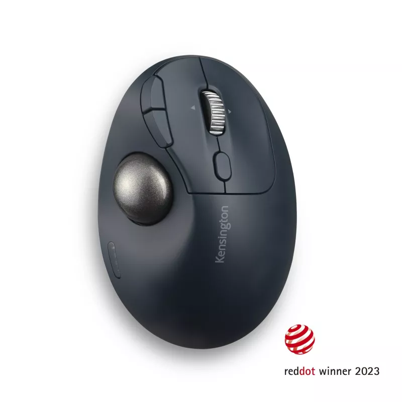 Kensington Pro Fit Ergo TB550 belaidis valdymo rutuliukas su RF belaidžiu ir Bluetooth ryšiu