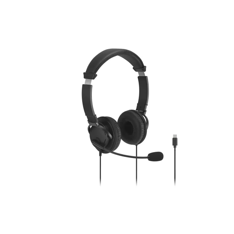 Kensington Classic EQ USB-C ausinės su mikrofonu ir garsumo valdymu