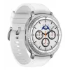 Samsung Galaxy Watch 8 Classic 3,3 cm (1,3 colio) AMOLED 46 mm Skaitmeninis 438 x 438 pikselių Jutiklinis ekranas Sidabrinis Wi-Fi GPS (palydovinis)