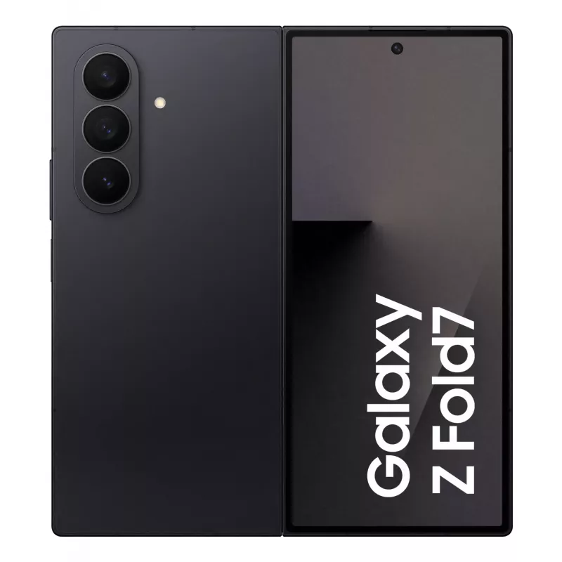 Samsung Galaxy Z Fold7, 20.3 cm (8 inch), 12 GB, 512 GB, 200 MP, Android 16.0, juoda