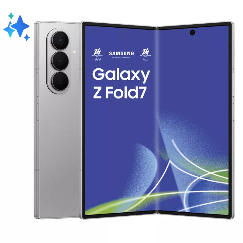 Samsung Galaxy Z Fold7 20.3 cm (8 coliai) Android 16.0 5G 12 GB 512 GB 4400 mAh Sidabrinis