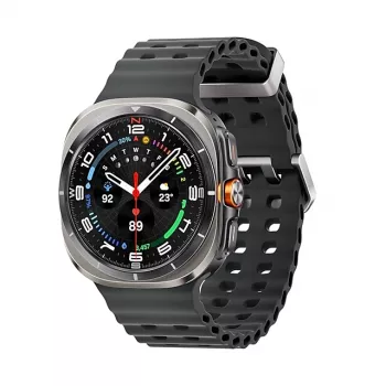 Samsung Galaxy Watch Ultra 3.81 cm (1.5 colio) AMOLED 47 mm Skaitmeninis 480 x 480 pikselių Jutiklinis ekranas 4G Sidabrinis, Titanas Wi-Fi GPS (palydovinis)