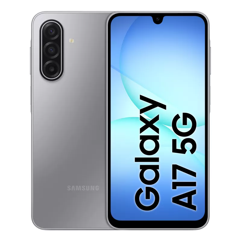 Samsung Galaxy A17 5G 17 cm (6,7 colio) Dual SIM Android 15 USB Type-C 4 GB 128 GB 5000 mAh Pilka