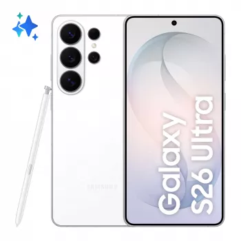 Samsung Galaxy S26 Ultra 17,5 cm (6,9 colio) Dual SIM Android 16.0 5G USB Type-C 12 GB 512 GB 5000 mAh Baltas