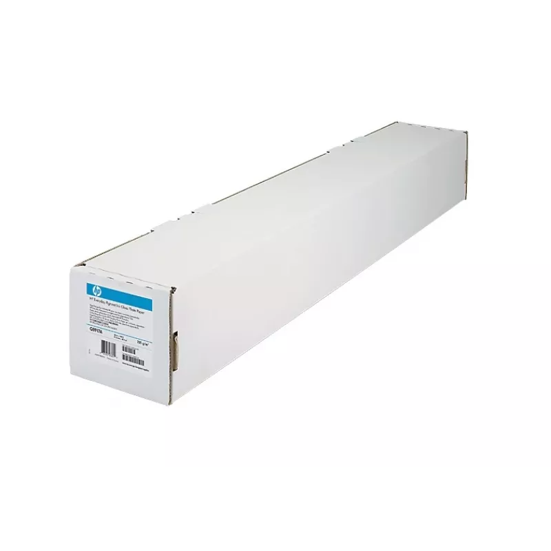 HP Clear Film 174 gsm-610 mm x 22,9 m (24 col. x 75 pėd.), Matinis, 80%, 1 metai, Jungtinės Amerikos Valstijos, 15–35 °C, 15–30 °C