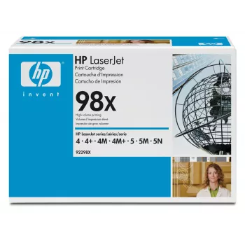 HP 98X Dažų kasetė 1 vnt. Originali Juoda