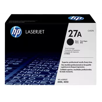 HP 27A dažų kasetė 1 vnt. Originali Juoda
