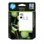 HP 45 Large Juoda Originali rašalo kasetė, juoda, 1 vnt., 930 puslapių
