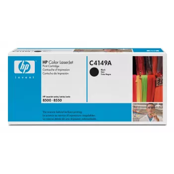 HP C4149A dažų kasetė 1 vnt. Originali juoda