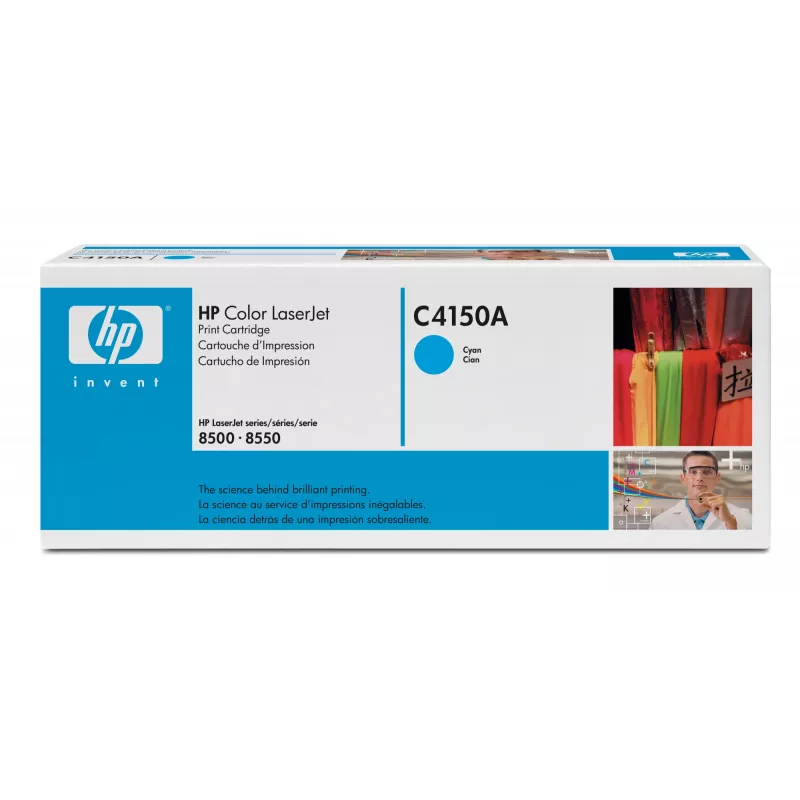HP C4150A dažų kasetė 1 vnt. Originali žydra