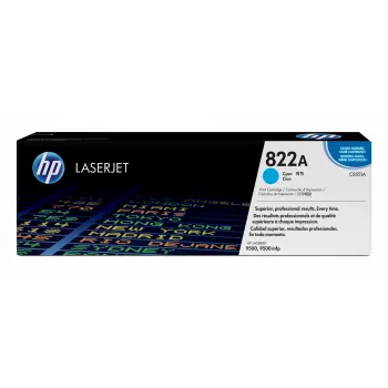 HP 822A Žydra Originali LaserJet tonerių kasetė 1 vnt.