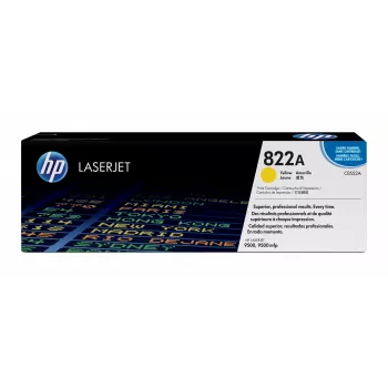 “HP 822A” geltona Originali “LaserJet” dažų kasetė, 1 vnt.