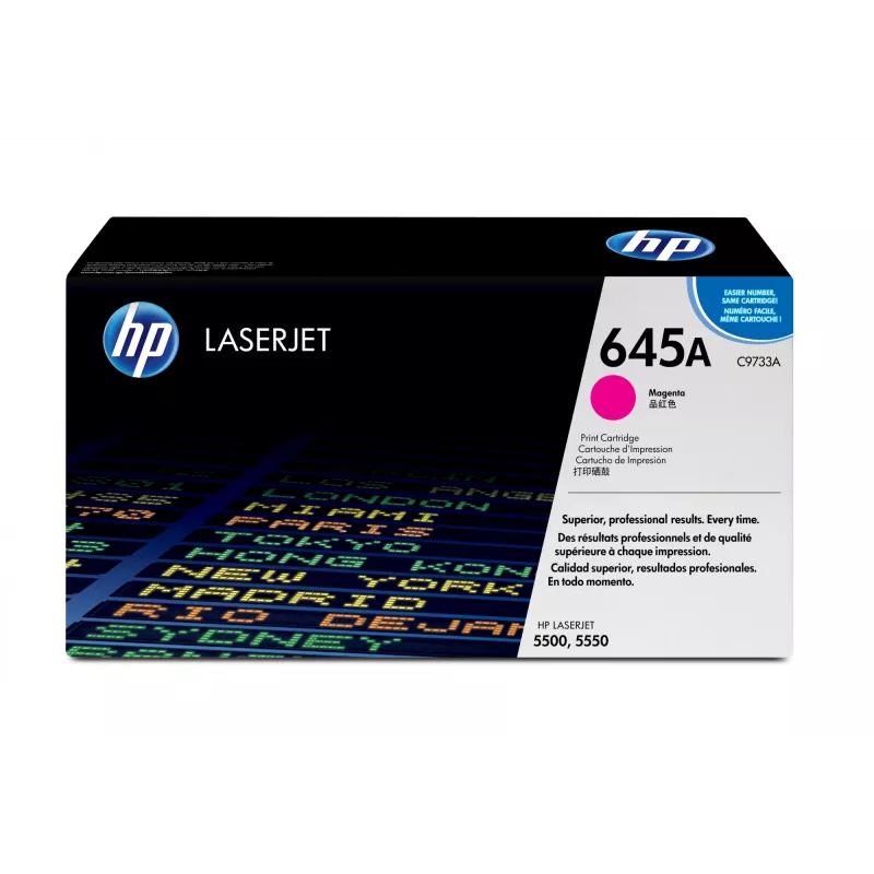 HP 645A Magenta Originali LaserJet tonerio kasetė, 12000 puslapių, Magenta, 1 vnt.