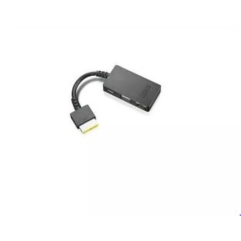 Lenovo 4X90G85927 vaizdo kabelio adapteris VGA (D-Sub) juodas