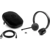 HP UC Wireless Duo laisvų rankų įranga, belaidė, biurui / skambučių centrui, 310 g, ausinės, juoda