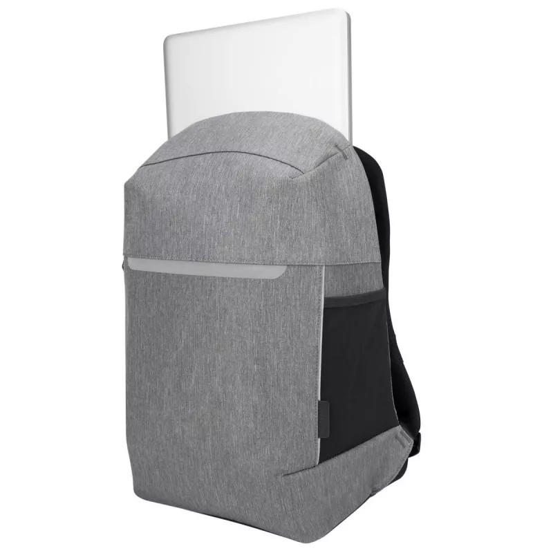 “Targus CityLite” 39,6 cm (15,6 colių) kuprinė, juoda, pilka