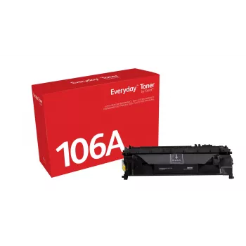 „Everyday™“ juodas dažiklis, „Xerox“, suderinamas su HP 106A (W1106A), standartinė talpa