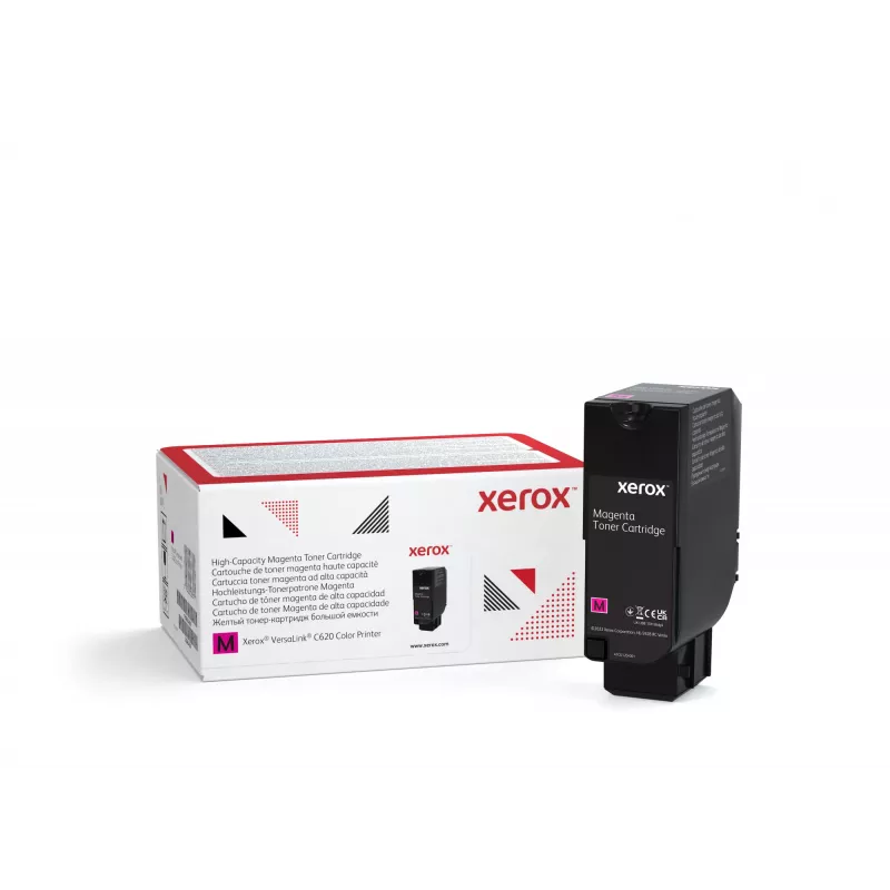 Xerox Genuine ® VersaLink® C620 Color Printer Magenta High capacity tonerio kasetė (12000 puslapių) - 006R04626