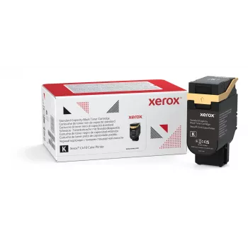 Xerox Genuine ® C410 spalvoto spausdintuvo / VersaLink® C415 spalvoto daugiafunkcio spausdintuvo juodos spalvos standartinės talpos dažų kasetė (2400 puslapių) - 006R04677