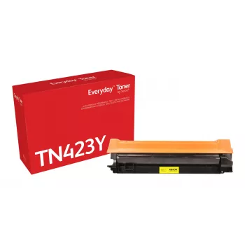 Everyday™ Geltona Toner by Xerox, suderinamas su Brother TN-423Y, didelės talpos