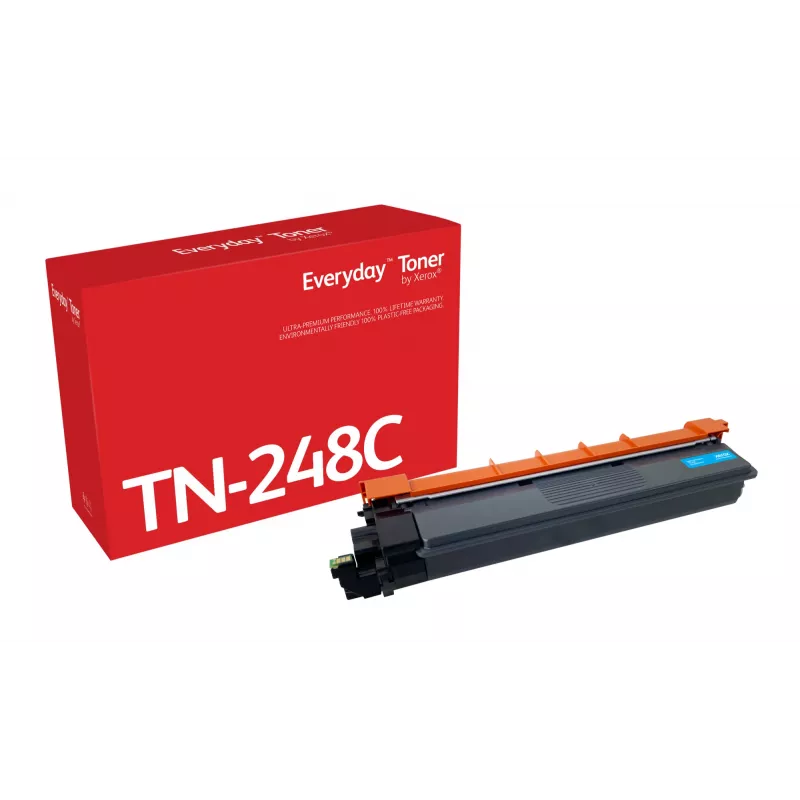 Everyday™ žydras dažiklis, pagamintas Xerox, suderinamas su Brother TN248C, standartinės talpos