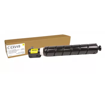 Everyday™ Geltona Remanufactured Toner by Xerox Suderinama su Canon C-EXV49 (8527B002), Standard capacity