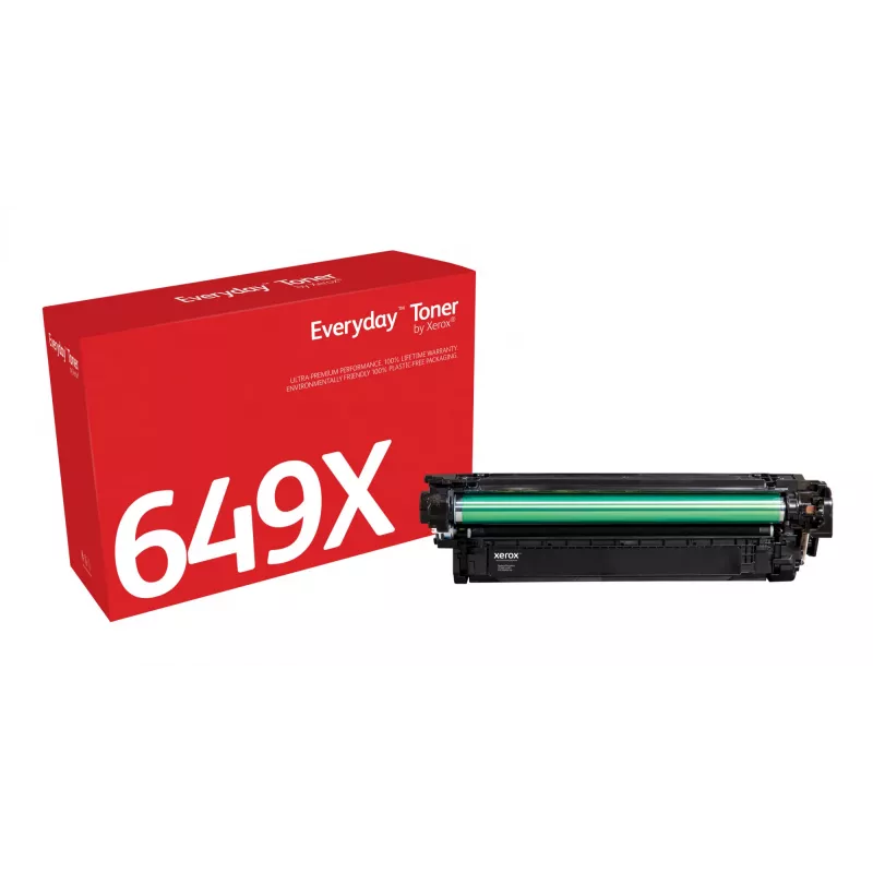 Everyday™ Juoda Toner by Xerox, suderinamas su HP 649X (CE260X), High capacity