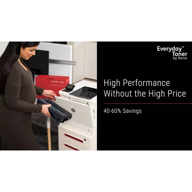 Everyday™ juodas tonelis, Xerox, suderinamas su HP 415A (W2030A), standartinė talpa
