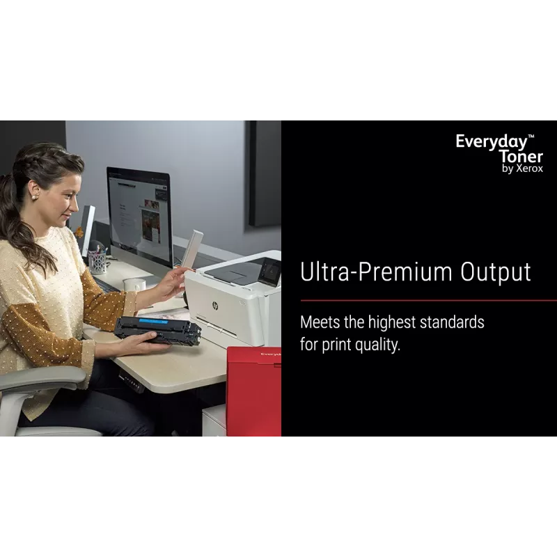 Everyday™ juodas tonelis, Xerox, suderinamas su HP 415A (W2030A), standartinė talpa