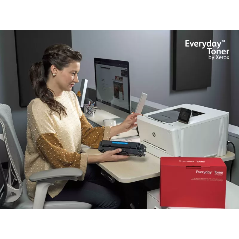 Everyday™ juodas tonelis, Xerox, suderinamas su HP 415A (W2030A), standartinė talpa