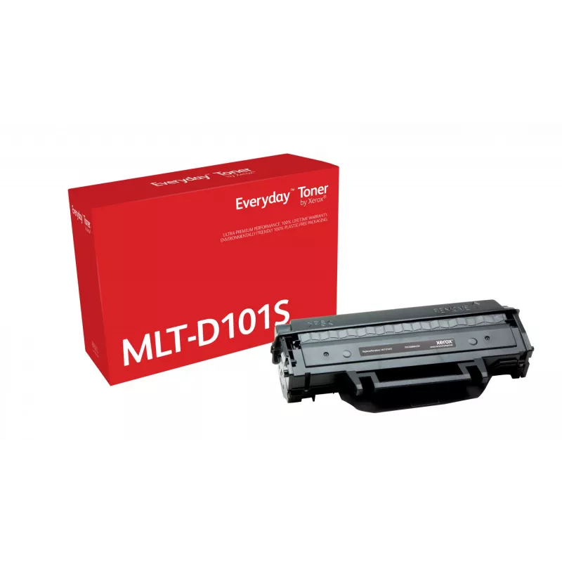 Everyday™ juodas dažiklis, „Xerox“, suderinamas su „Samsung MLT-D101S“, standartinė talpa