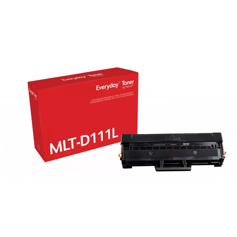 “Everyday™ Juoda Toner by Xerox” suderinamas su “Samsung MLT-D111L”, didelės talpos