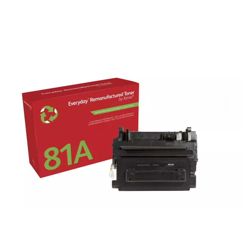 „Everyday™ Mono“ perdirbtas „Xerox“ dažų miltelių kasetė, suderinama su HP 81A (CF281A), standartinės talpos