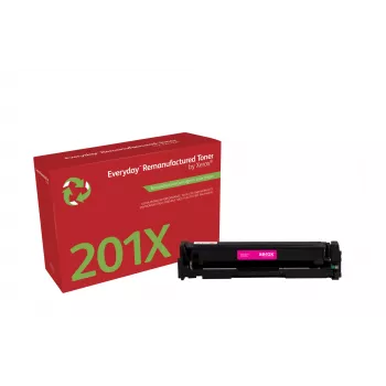 Everyday™ Magenta atnaujintas dažiklis, pagamintas „Xerox“, suderinamas su HP 201X (CF403X), didelės talpos