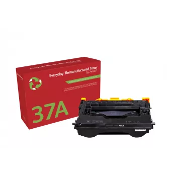 „Everyday™“ vienspalvis atgamintas „Xerox“ dažų miltelių kasetė, suderinama su HP 37A (CF237A), standartinės talpos