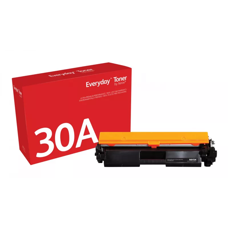 „Everyday™“ juodas dažų kasetė, suderinama su HP 30A (CF230A), standartinės talpos